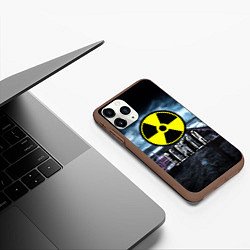 Чехол iPhone 11 Pro матовый S.T.A.L.K.E.R: Сергей, цвет: 3D-коричневый — фото 2