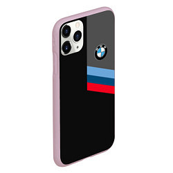 Чехол iPhone 11 Pro матовый BMW БМВ, цвет: 3D-розовый — фото 2