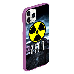 Чехол iPhone 11 Pro матовый S.T.A.L.K.E.R: Иван, цвет: 3D-фиолетовый — фото 2