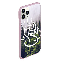 Чехол iPhone 11 Pro матовый Jah Khalib: Green Forest, цвет: 3D-розовый — фото 2