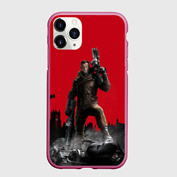 Чехол iPhone 11 Pro матовый Soldier: William Blaskovitz, цвет: 3D-малиновый