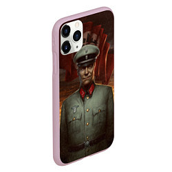 Чехол iPhone 11 Pro матовый Wolfenstein: Wilhelm Strasse, цвет: 3D-розовый — фото 2