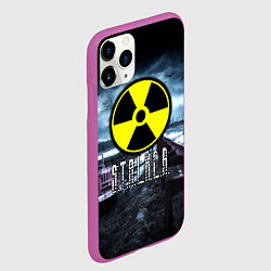 Чехол iPhone 11 Pro матовый S.T.A.L.K.E.R: Radiation, цвет: 3D-фиолетовый — фото 2
