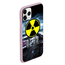 Чехол iPhone 11 Pro матовый STALKER - ЛЕНА, цвет: 3D-розовый — фото 2