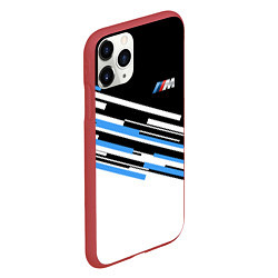 Чехол iPhone 11 Pro матовый BMW BRAND COLOR, цвет: 3D-красный — фото 2