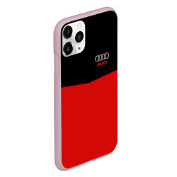 Чехол iPhone 11 Pro матовый Audi R&B, цвет: 3D-розовый — фото 2