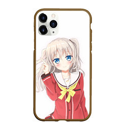 Чехол iPhone 11 Pro матовый Nao Tomori, цвет: 3D-коричневый