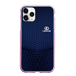 Чехол iPhone 11 Pro матовый Lexus: Sport Motors, цвет: 3D-розовый