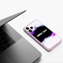 Чехол iPhone 11 Pro матовый Rainbow Six Siege: Color Style, цвет: 3D-розовый — фото 2