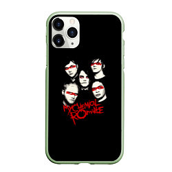 Чехол iPhone 11 Pro матовый My Chemical Romance Boys, цвет: 3D-салатовый