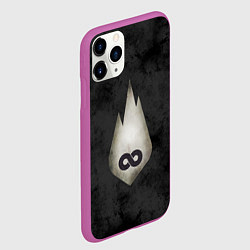 Чехол iPhone 11 Pro матовый Thousand Foot Krutch, цвет: 3D-фиолетовый — фото 2