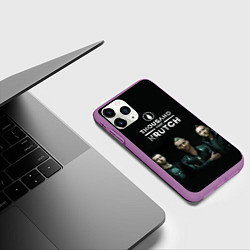 Чехол iPhone 11 Pro матовый TFK Band, цвет: 3D-фиолетовый — фото 2