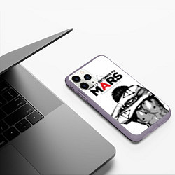 Чехол iPhone 11 Pro матовый 30 STM: Jared Leto, цвет: 3D-серый — фото 2