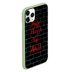 Чехол iPhone 11 Pro матовый Pink Floyd: The Wall, цвет: 3D-салатовый — фото 2