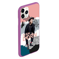 Чехол iPhone 11 Pro матовый Ivan Dorn, цвет: 3D-фиолетовый — фото 2