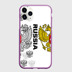 Чехол iPhone 11 Pro матовый Russian Patriot
