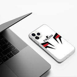 Чехол iPhone 11 Pro матовый CS:GO Sport Form, цвет: 3D-белый — фото 2