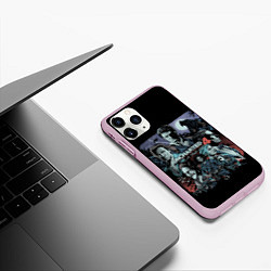 Чехол iPhone 11 Pro матовый Uncharted 4, цвет: 3D-розовый — фото 2