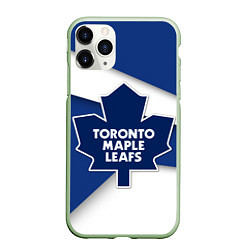 Чехол iPhone 11 Pro матовый Toronto Maple Leafs