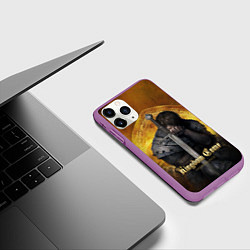 Чехол iPhone 11 Pro матовый Kingdom Come: Sad Henry, цвет: 3D-фиолетовый — фото 2