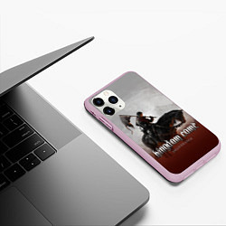 Чехол iPhone 11 Pro матовый Kingdom Come: Knight Henry, цвет: 3D-розовый — фото 2
