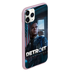 Чехол iPhone 11 Pro матовый Detroit: Markus, цвет: 3D-розовый — фото 2