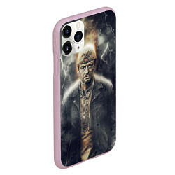 Чехол iPhone 11 Pro матовый Собибор, цвет: 3D-розовый — фото 2