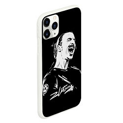 Чехол iPhone 11 Pro матовый Zlatan Ibrahimovic, цвет: 3D-белый — фото 2