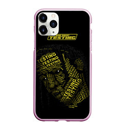 Чехол iPhone 11 Pro матовый ASAP Rocky: Testing, цвет: 3D-розовый