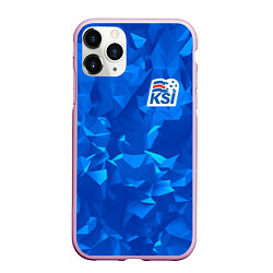 Чехол iPhone 11 Pro матовый KSI Iceland Winter, цвет: 3D-розовый