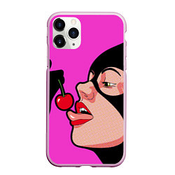 Чехол iPhone 11 Pro матовый Catwoman Cherry