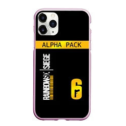 Чехол iPhone 11 Pro матовый Rainbow Six Siege: Alpha Pack, цвет: 3D-розовый