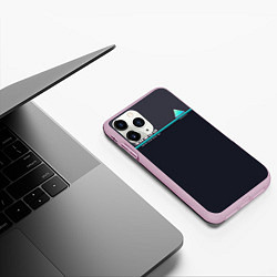 Чехол iPhone 11 Pro матовый Detroit: RK800, цвет: 3D-розовый — фото 2