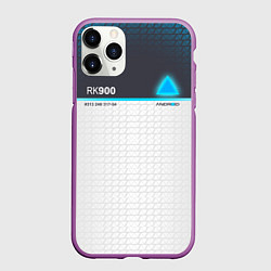 Чехол iPhone 11 Pro матовый Detroit: RK900, цвет: 3D-фиолетовый