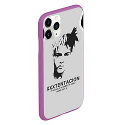 Чехол iPhone 11 Pro матовый XXXTentacion RIP, цвет: 3D-фиолетовый — фото 2