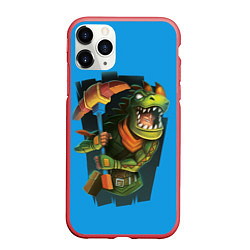 Чехол iPhone 11 Pro матовый Rex: Fortnite