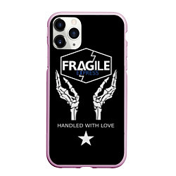 Чехол iPhone 11 Pro матовый Death Stranding: Fragile Express, цвет: 3D-розовый