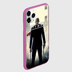 Чехол iPhone 11 Pro матовый Hitman: Retribution, цвет: 3D-фиолетовый — фото 2