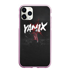 Чехол iPhone 11 Pro матовый YANIX: Black Side