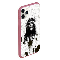 Чехол iPhone 11 Pro матовый Slipknot Demon, цвет: 3D-малиновый — фото 2