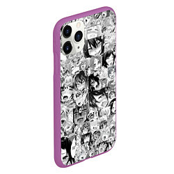 Чехол iPhone 11 Pro матовый AHEGAO, цвет: 3D-фиолетовый — фото 2