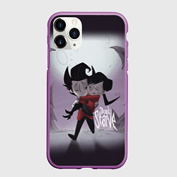 Чехол iPhone 11 Pro матовый Don't Starve: Love, цвет: 3D-фиолетовый