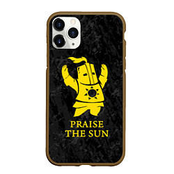 Чехол iPhone 11 Pro матовый Praise The Sun, цвет: 3D-коричневый