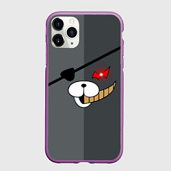 Чехол iPhone 11 Pro матовый KUROKUMA, цвет: 3D-фиолетовый