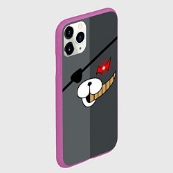 Чехол iPhone 11 Pro матовый KUROKUMA, цвет: 3D-фиолетовый — фото 2