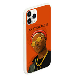 Чехол iPhone 11 Pro матовый XXXtentacion king, цвет: 3D-белый — фото 2