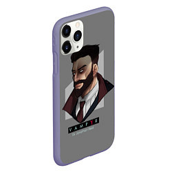 Чехол iPhone 11 Pro матовый Dr. Jonathan Reid, цвет: 3D-серый — фото 2