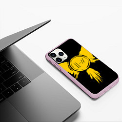 Чехол iPhone 11 Pro матовый 21 Pilots: Yellow Bird, цвет: 3D-розовый — фото 2