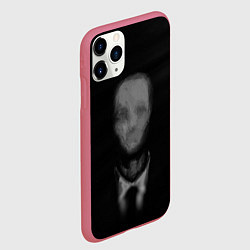 Чехол iPhone 11 Pro матовый Slender Face, цвет: 3D-малиновый — фото 2