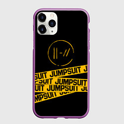 Чехол iPhone 11 Pro матовый Twenty One Pilots: Jumpsuit, цвет: 3D-фиолетовый